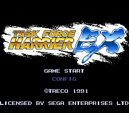 Task Force Harrier EX screenshot 4 for Sega Mega Drive